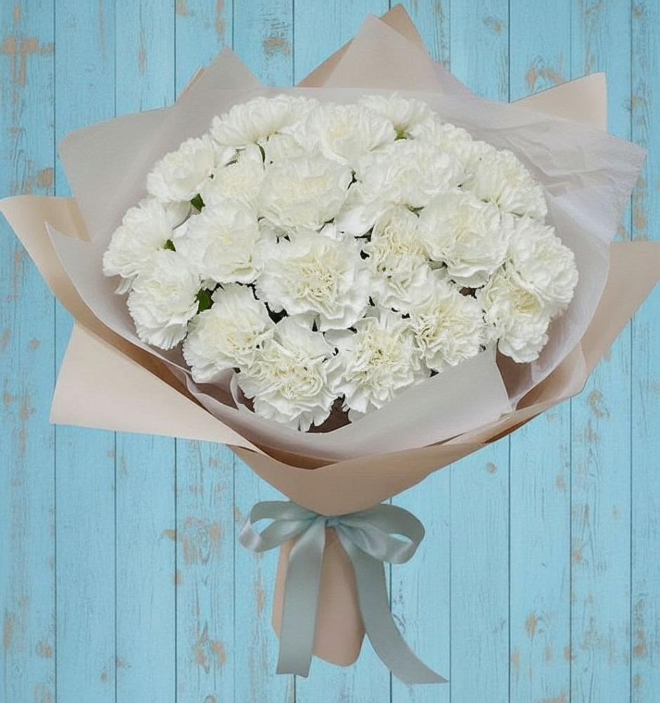 Букет цветов из: Гвоздики в Железногорске-Илимском