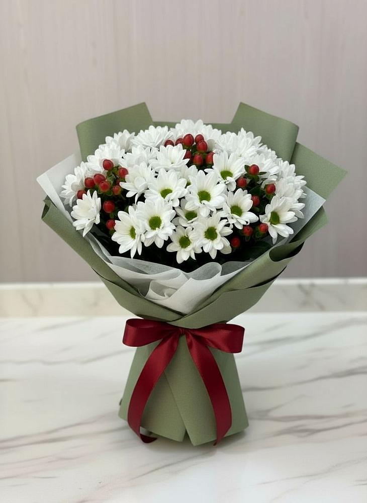 Букет цветов из: Хризантемы в Железногорске-Илимском