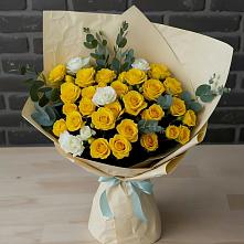 Букет цветов из:  Розы в Железногорске-Илимском