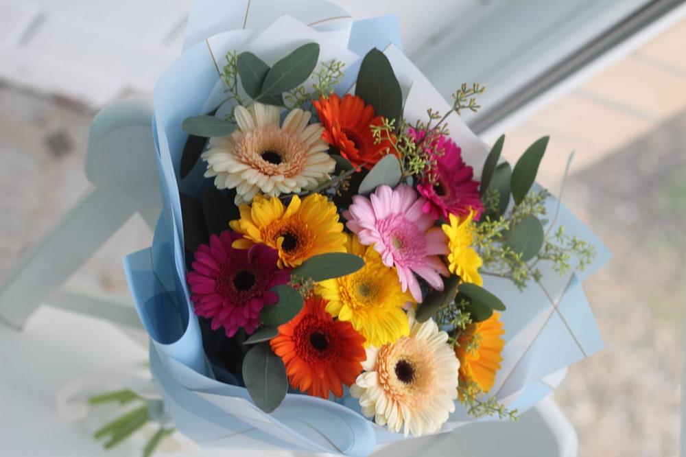 Букет цветов из: Герберы в Железногорске-Илимском