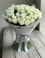 Букет 35 Белых роз в Железногорске-Илимском