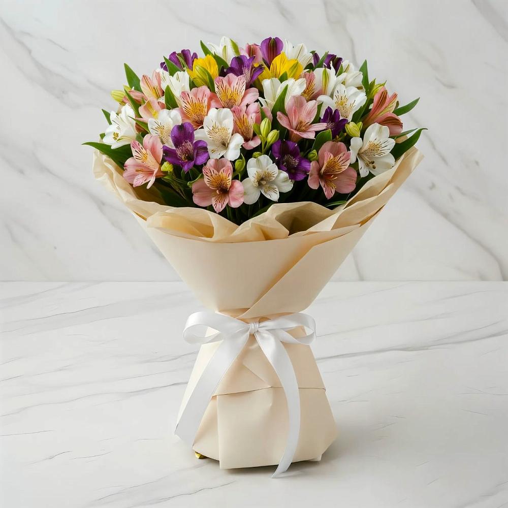 Букет цветов из: Альстромерии в Железногорске-Илимском