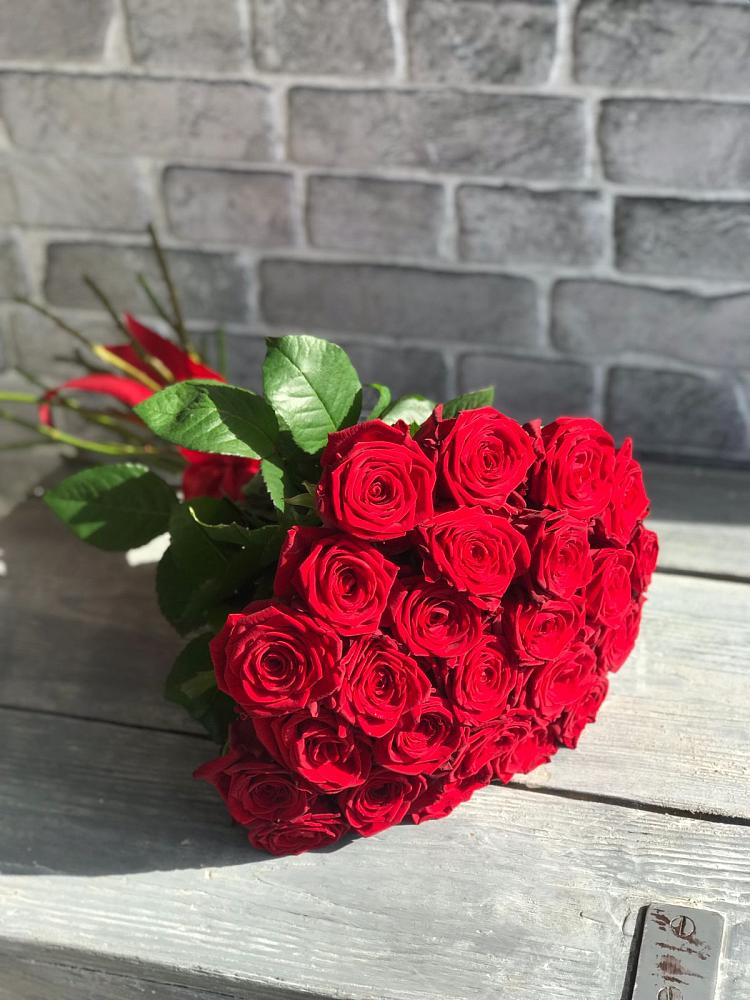 Букет Красные розы Фридом в Железногорске-Илимском