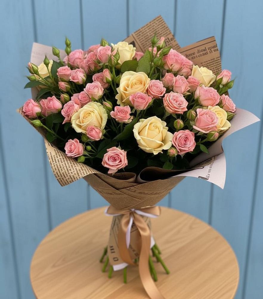 Букет цветов из: Розы в Железногорске-Илимском