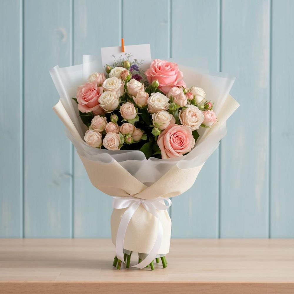 Букет цветов из: Розы в Железногорске-Илимском