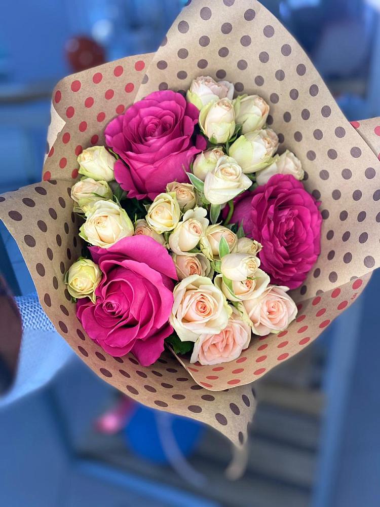 Букет цветов из: Розы в Железногорске-Илимском