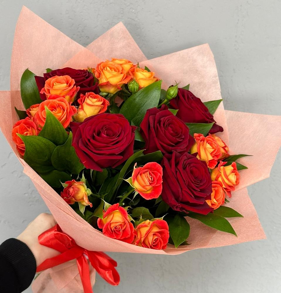 Букет Любовь и восторг в Железногорске-Илимском