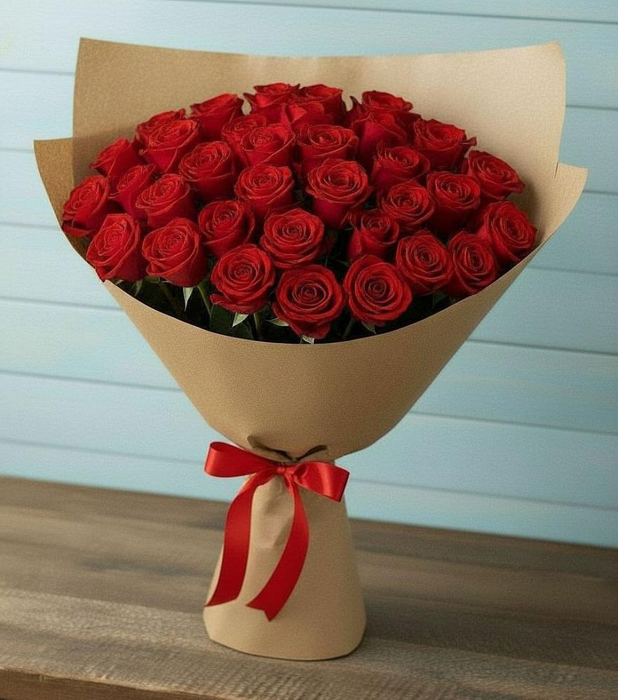 Букет Красные розы Милано в Железногорске-Илимском