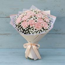 Букет цветов из:  Гвоздики #REPLACE_PRED# Железногорске-Илимском