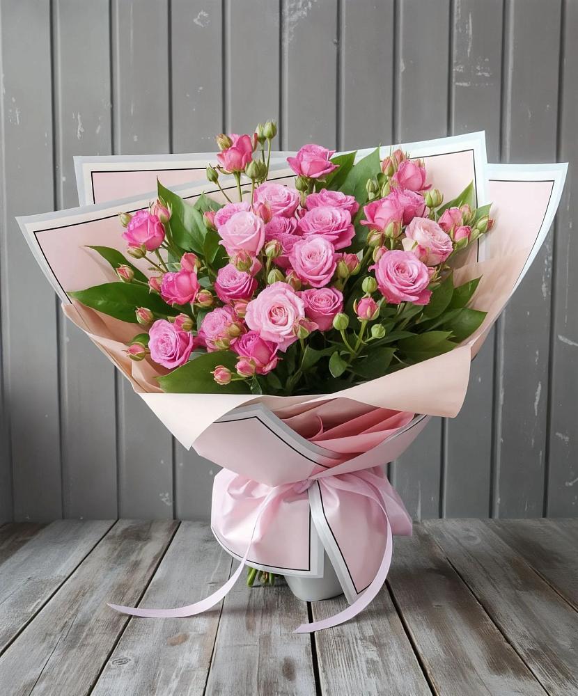 Букет Розовый кустик в Железногорске-Илимском