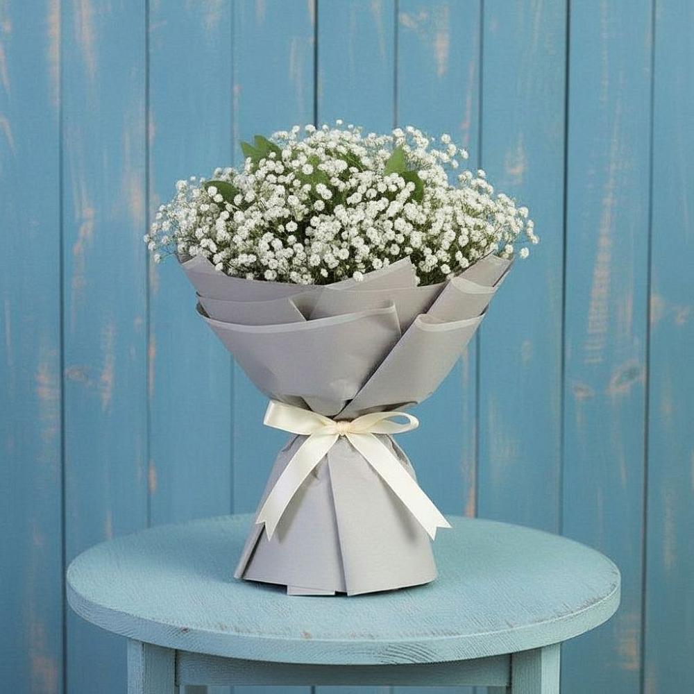 Букет цветов из: Гипсофила в Железногорске-Илимском