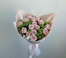 Букет цветов из:  Розы и Хризантемы в Железногорске-Илимском