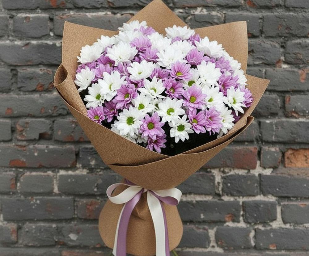 Букет цветов из: Хризантемы в Железногорске-Илимском