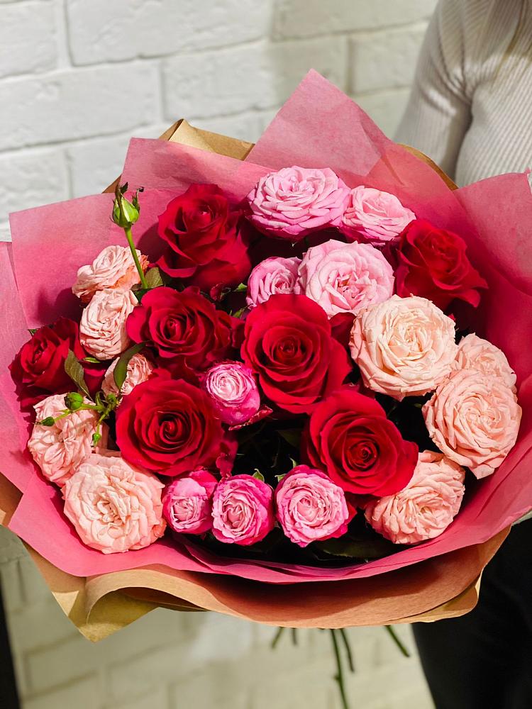 Букет цветов из: Розы в Железногорске-Илимском