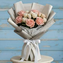 Букет цветов из:  Розы в Железногорске-Илимском