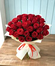 Букет 29 Красных роз в Железногорске-Илимском