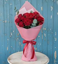 Букет цветов из:  Розы в Железногорске-Илимском