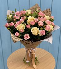 Букет цветов из:  Розы в Железногорске-Илимском