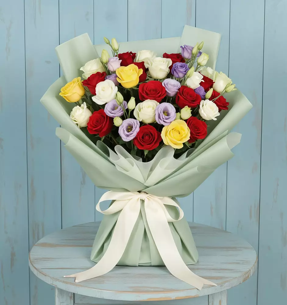 Букет цветов из: Розы в Железногорске-Илимском