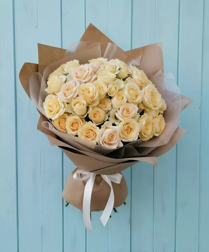 Букет Кремовое облако в Железногорске-Илимском