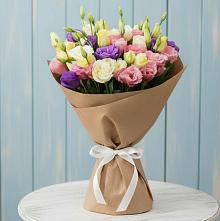 Букет цветов из:  Лизиантусы в Железногорске-Илимском
