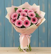Букет цветов из:  Герберы #REPLACE_PRED# Железногорске-Илимском