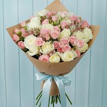 Букет цветов из:  Розы в Железногорске-Илимском